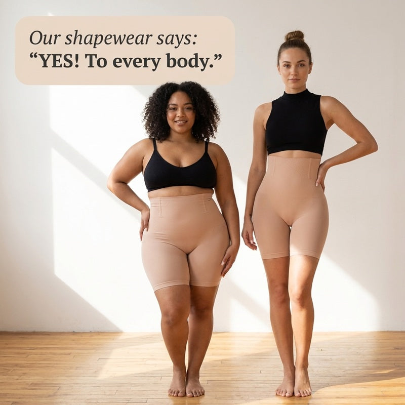 High-Waisted Shaping Shorts